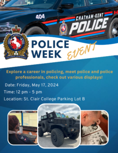 police week poster